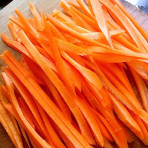 甘筍絲 ( 抽真空 ) Shredded Carrots